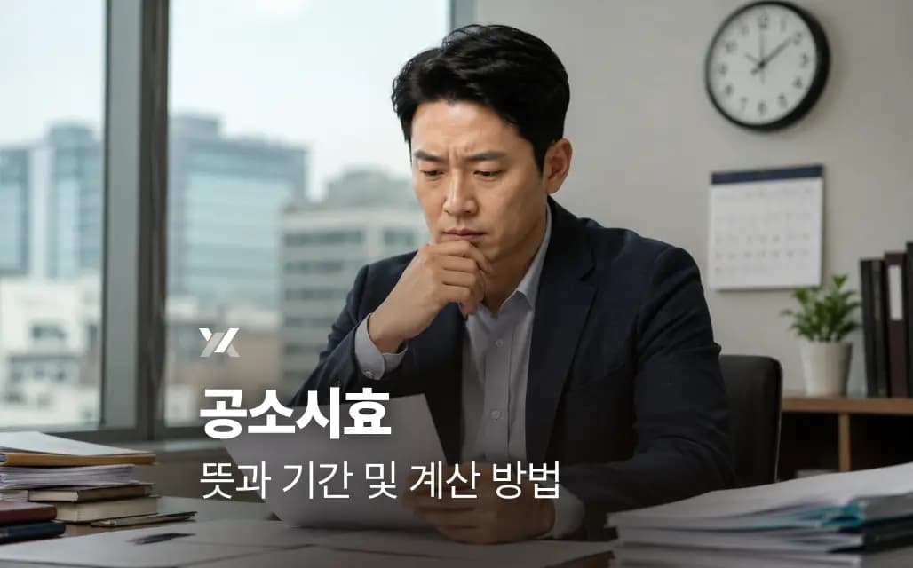 공소시효 뜻과 기간 및 계산 방법