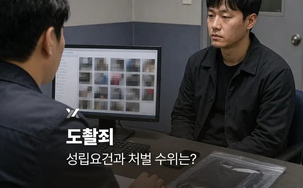 도촬죄 성립요건과 처벌 기준은?