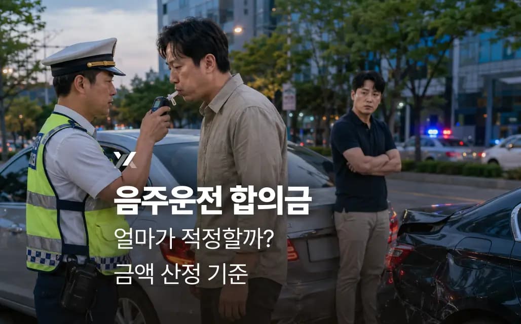 음주운전 합의금 얼마가 적정할까? 금액 산정 기준