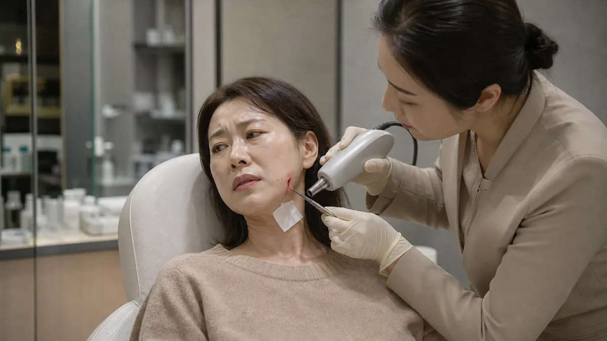무면허의료행위 고소를 위한 시술 경위와 진술 검토