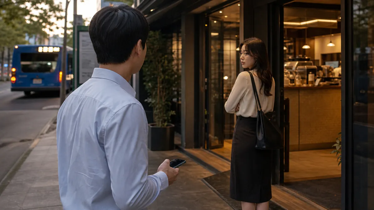 직장동료 접근과 메시지 전송으로 스토킹 혐의를 받아 지속성·반복성을 다툰 사례