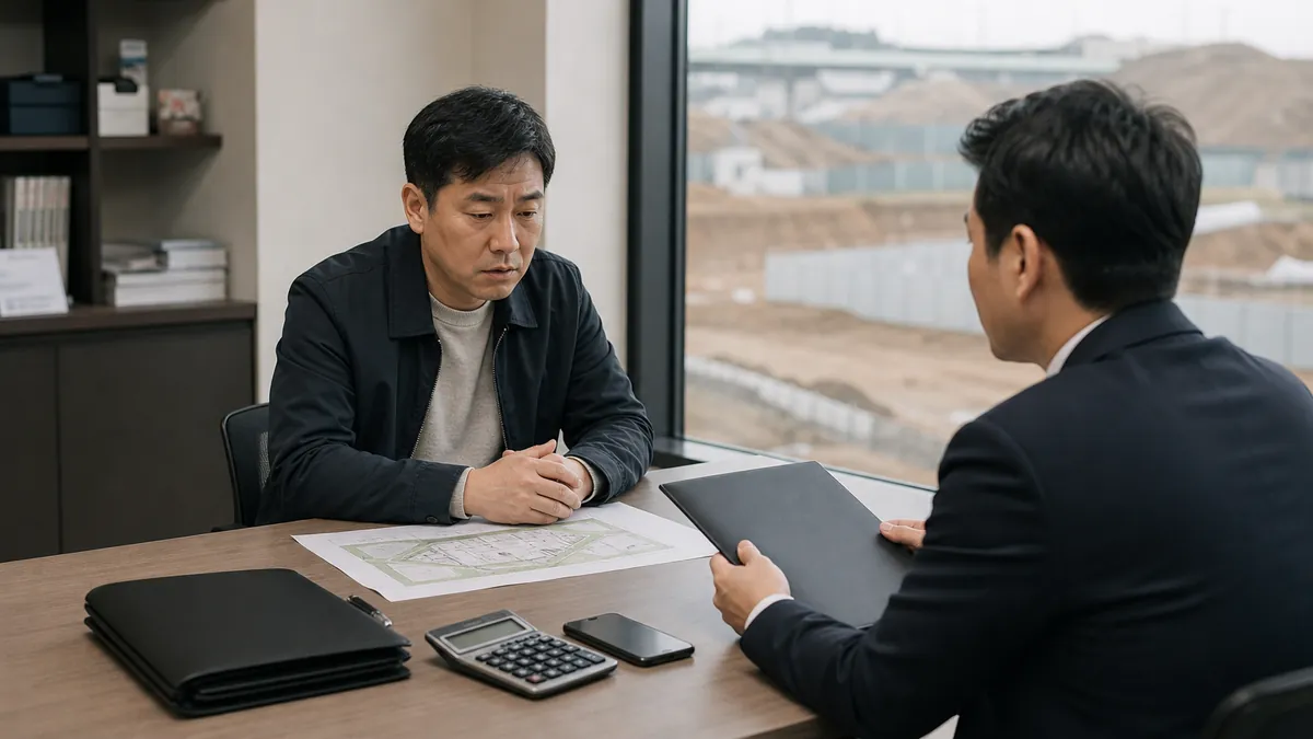 토지 담보 보증서 약속으로 수수료를 받은 일반사기 혐의 대응