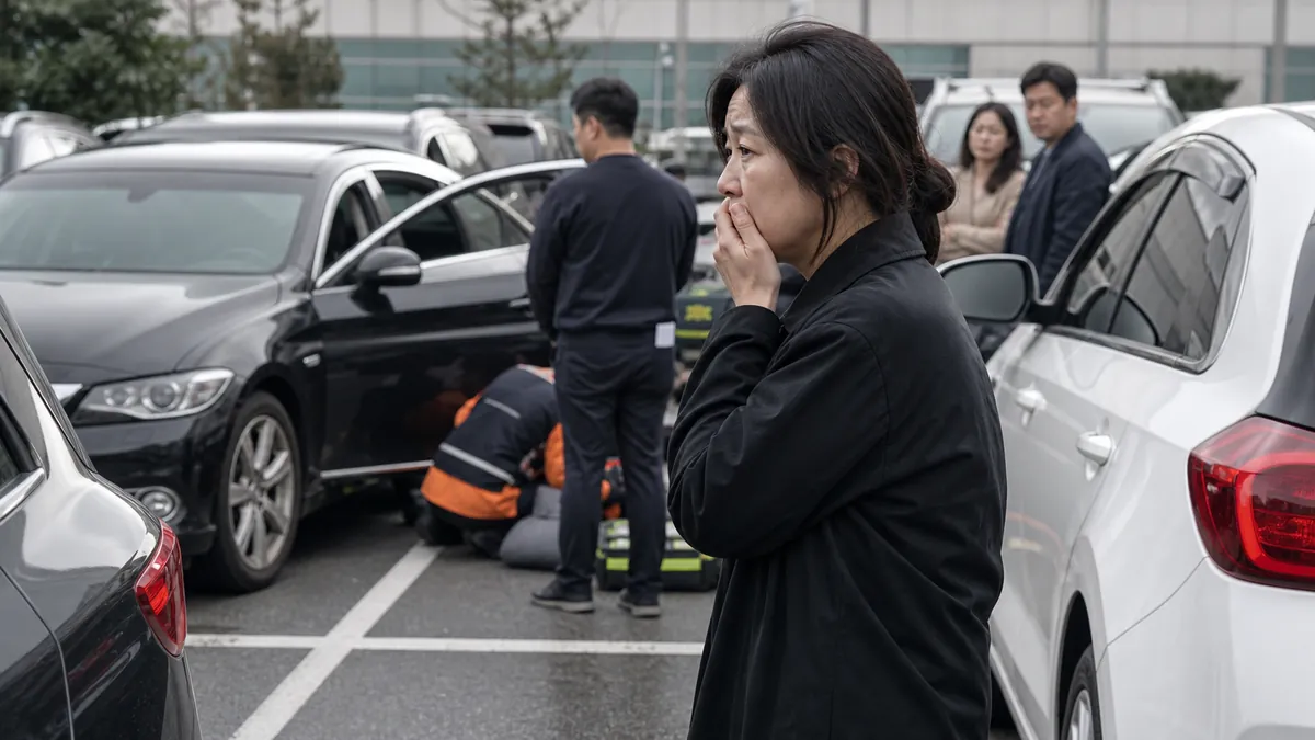 공영주차장 교통사고로 가족을 잃은 유족의 형사고소와 운전자 엄벌 요청
