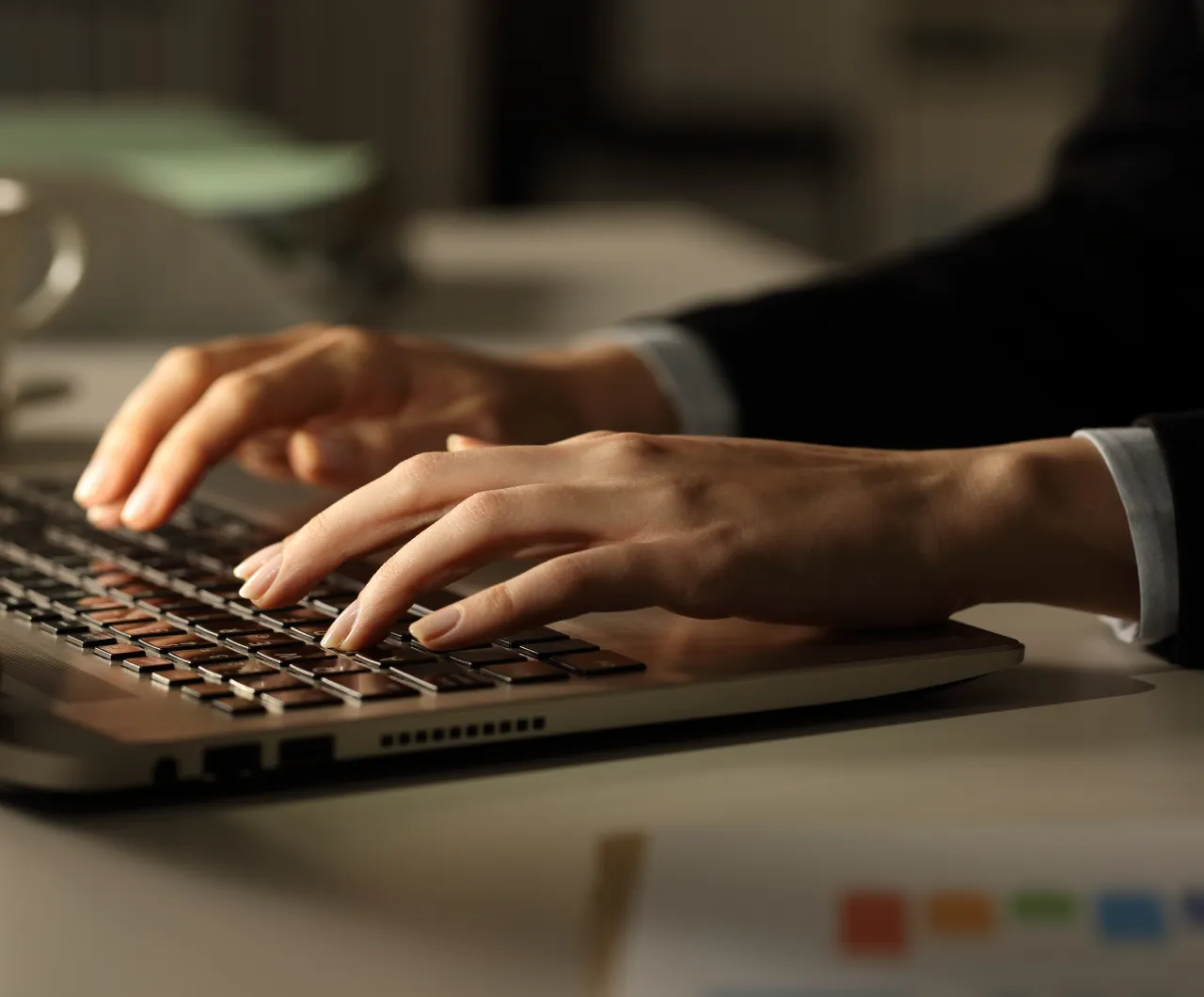 영장 청구 사실 확인