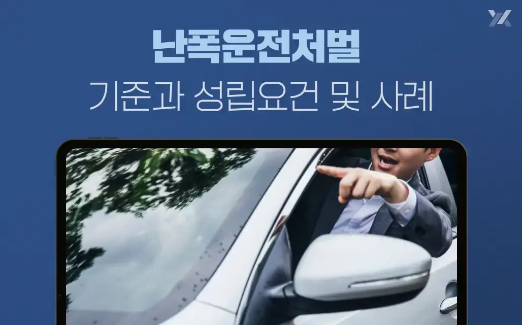 난폭운전처벌 기준과 성립요건 및 사례